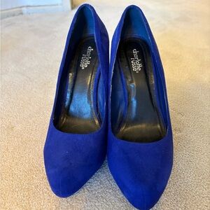 Charlotte Russe Royal Blue Heels